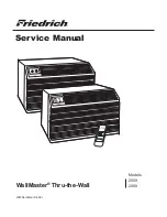 Friedrich WallMaster 2008 Service Manual предпросмотр