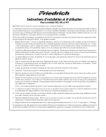 Предварительный просмотр 33 страницы Friedrich WallMaster WE Series Installation & Operation Manual