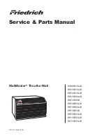 Preview for 1 page of Friedrich WallMaster WE10B33A Service And Parts Manual