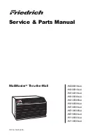 Preview for 1 page of Friedrich WE10B33A-A Service & Parts Manual