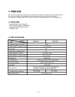 Предварительный просмотр 3 страницы Friedrich Z-Star ZQ05C10 Service And Parts Manual