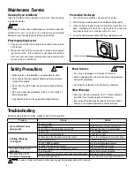 Предварительный просмотр 8 страницы Friedrich ZoneAir P-09 Installation & Operation Manual