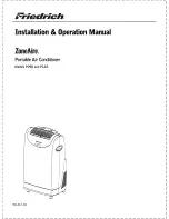 Friedrich ZoneAir P09B Installation & Operation Manual предпросмотр