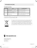 Preview for 16 page of Friedrich ZoneAire Compact P08SA Owner'S Manual