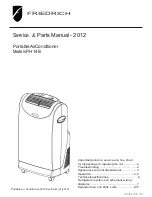 Предварительный просмотр 1 страницы Friedrich ZoneAire PH14B Service & Parts Manual