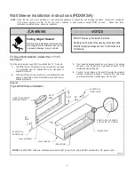 Preview for 6 page of Friedrich ZoneAire PZE07K Installation And Operation Manual