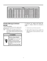 Preview for 14 page of Friedrich ZoneAire PZE07K Installation And Operation Manual