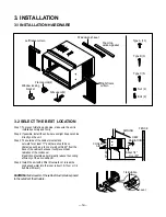 Предварительный просмотр 12 страницы Friedrich ZQ08A10C Service And Parts Manual