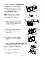 Предварительный просмотр 15 страницы Friedrich ZQ08A10C Service And Parts Manual