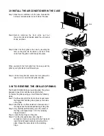 Предварительный просмотр 16 страницы Friedrich ZQ08A10C Service And Parts Manual