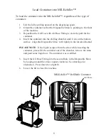 Preview for 9 page of frieling MILKchiller 0501 Owner'S Manual