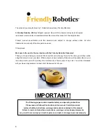 Предварительный просмотр 4 страницы Friendly Robotics RL550 Operating & Safety Manual