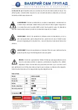 Preview for 9 page of Friendly Water PREMIUM 0503JS-HG12D Safety And Operating Manual