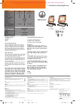 Preview for 2 page of Friess 554030 Installation And Operating Manual