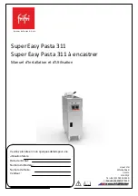 Preview for 22 page of FriFri Super Easy Pasta 311 Installation And User Manual