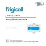 Предварительный просмотр 1 страницы Frigicoll GW-KNX(A) Owner'S Manual