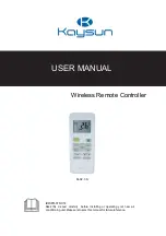 Frigicoll Kaysun KI-02.3 S User Manual предпросмотр