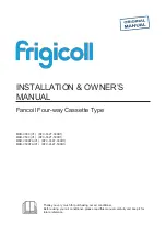 Frigicoll KFC-CI-2T-300D1 Installation & Owner'S Manual предпросмотр