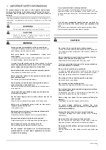 Preview for 3 page of Frigicoll KFC-CIS-2T-1200D1 Owner'S Manual