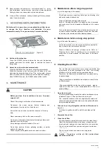 Preview for 5 page of Frigicoll KFC-CIS-2T-1200D1 Owner'S Manual