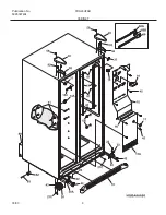 Предварительный просмотр 6 страницы Frigidaire Electrolux FRS26HF6B Parts Catalog