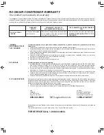 Preview for 2 page of Frigidaire 000 BTU Air-Conditioner Use And Care Manual