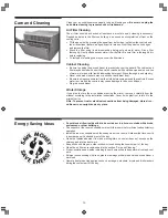Предварительный просмотр 10 страницы Frigidaire 000 BTU Air-Conditioner Use And Care Manual