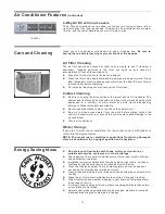 Preview for 10 page of Frigidaire 000 BTU Slider Use And Care Manual