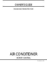 Предварительный просмотр 1 страницы Frigidaire 000 BTU Thru-the-Wall A/C Owner'S Manual