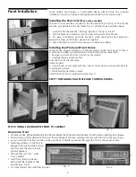 Предварительный просмотр 5 страницы Frigidaire 000 BTU Thru-the-Wall A/C Owner'S Manual