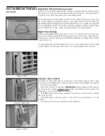 Предварительный просмотр 7 страницы Frigidaire 000 BTU Thru-the-Wall A/C Owner'S Manual