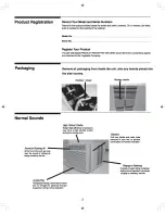 Preview for 3 page of Frigidaire 100 BTU Median Room Air Conditioner Use And Care Manual