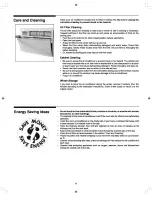 Preview for 11 page of Frigidaire 100 BTU Median Room Air Conditioner Use And Care Manual