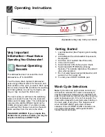Предварительный просмотр 4 страницы Frigidaire 1000 Series Use & Care Manual