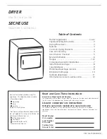 Preview for 1 page of Frigidaire 131679000B Use & Care Manual