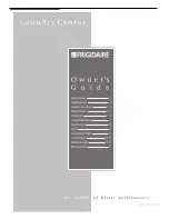 Preview for 1 page of Frigidaire 131781700 Owner'S Manual