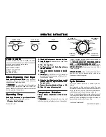 Frigidaire 131921100 Operating Instructions preview