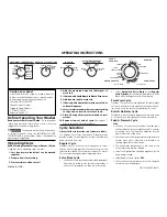 Preview for 1 page of Frigidaire 131924600 Operating Instructions