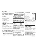 Preview for 2 page of Frigidaire 131924600 Operating Instructions