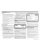 Preview for 2 page of Frigidaire 1341085500 Operating Instructions