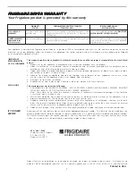 Preview for 2 page of Frigidaire 134306100A Use & Care Manual