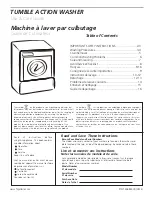 Preview for 1 page of Frigidaire 134683400 Use And Care Manual