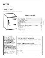 Frigidaire 134763300 Use And Care Manual preview