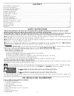 Preview for 2 page of Frigidaire 134940500A Installation Instructions Manual