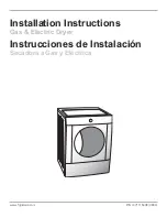 Preview for 1 page of Frigidaire 137111500B Installation Instructions Manual