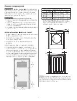 Preview for 7 page of Frigidaire 137111500B Installation Instructions Manual