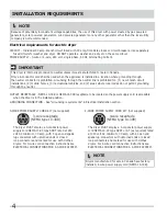 Preview for 4 page of Frigidaire 137112300B Installation Instructions Manual