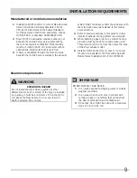 Preview for 9 page of Frigidaire 137112300B Installation Instructions Manual