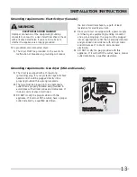 Preview for 13 page of Frigidaire 137112300B Installation Instructions Manual