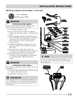 Preview for 15 page of Frigidaire 137112300B Installation Instructions Manual